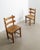 Mid-Century Swedish Wooden Sandhamn Dining Chairs by Axel Einar Hjorth for Nordiska Kompaniet, 1930s, Set of 2 For Sale - Image 4 of 9
