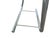 1970's Chrome Paperclip Tubular Tresles With Glass Top Table For Sale - Image 4 of 14