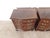 Drexel Heritage Pr Drexel Heritage 1990s Flame Mahogany Chippendale Serpentine Bedside Chests Nightstands For Sale - Image 4 of 11