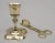 Antique Queen Anne Period Brass Candle Snuffer For Sale - Image 4 of 6