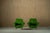 Green Velvet Chairs by Gigi Radice, 1950s, Set of 2, in Very Good conditions. Designed 1950 to 1959