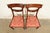 Mid 20th Century Baker Furniture Style English Regency Carved Mahogany Side Chairs or Dining Chairs, Pair For Sale - Image 5 of 13