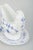 Blue Fluted Plain Porcelain Sauce Boat from Royal Copenhagen, Early 1900s For Sale - Image 3 of 5