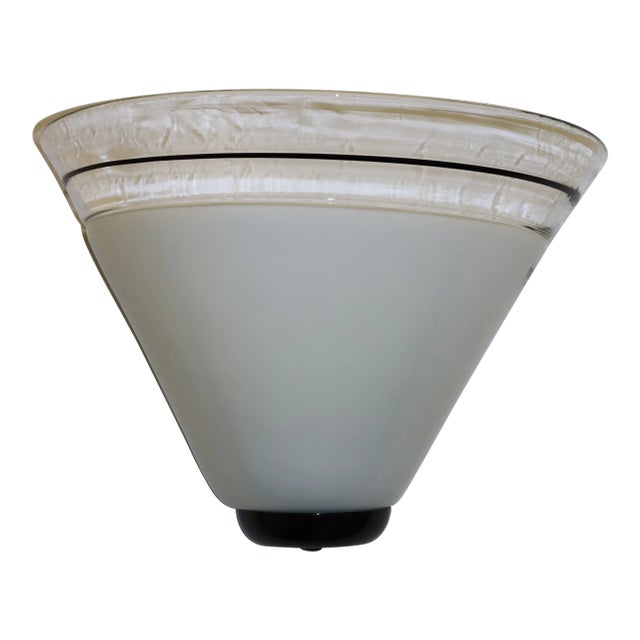 Mid-Century Modern Murano Glass Wall Lamp For Sale