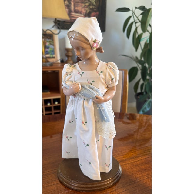 Vintage Bing & Grondahl Mary Doll and Baby Porcelain Figurine 1983 Denmark For Sale - Image 16 of 17