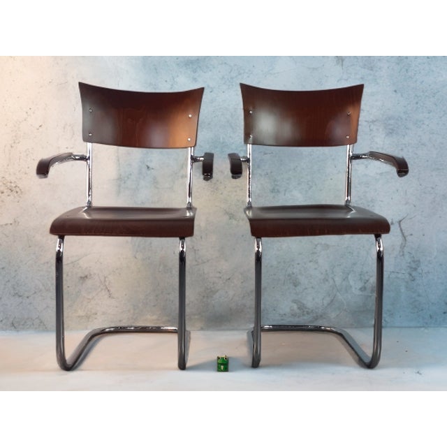 Cantilever Chairs from Mücke Melder, 1930s, Set of 2, in Very Good conditions. Designed 1920 to 1949 This piece is...