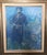 Early 20th Century Vladimir Rutstein, Shtetl Water Carrier, Judaica Oil Painting For Sale - Image 5 of 5