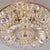 Vintage Ceiling Light in Brass and Lead Crystal from Palwa, Germany, 1960s For Sale - Image 6 of 18