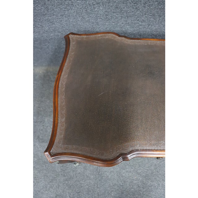 French Provincial Writing Desk With Ormolu Mounts For Sale - Image 9 of 13