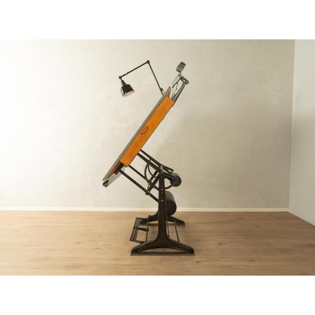 Vintage Drafting Table from Kuhlmann & Nestler, 1950s For Sale - Image 11 of 18