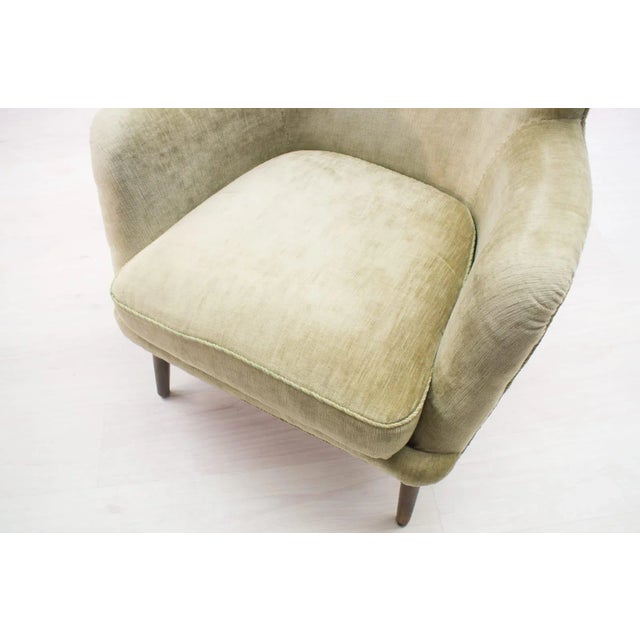 Mid-Century Cocktail Armchair, 1950s For Sale - Image 11 of 12