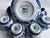 Vintage Pier 1 Imports White & Blue Chinoiserie Style Tea Set for 4 For Sale - Image 15 of 17