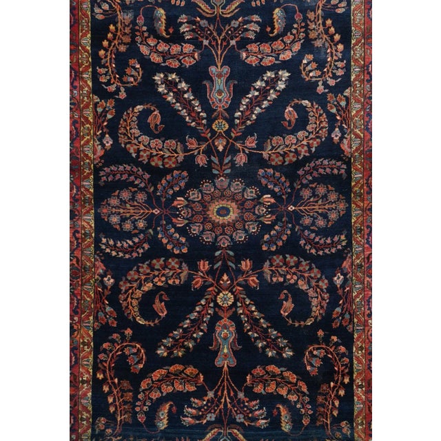 Antique Mohajeran Sarouk Rug 4'4'' x 6'4'' For Sale - Image 4 of 9