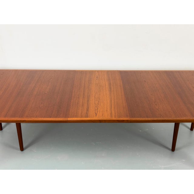 Model 201 Dining Table in Teak by Arne Vodder for Sibast, 1960s For Sale - Image 14 of 18