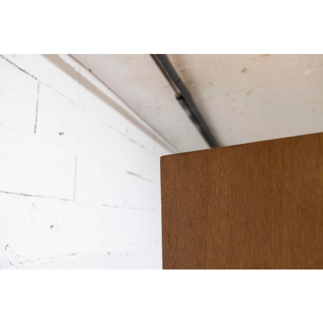 Mid-Century Modern Oak Veneer Wardrobe with Doors and Drawers, 1950s For Sale - Image 6 of 18