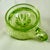 Bright Green 1930s Uranium Glass Large Citrus Reamer or Juicer For Sale - Image 8 of 10