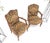 Pair of His & Hers Finely Carved Walnut Country French Lounge Armchairs Tapestry For Sale - Image 15 of 16