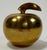 Mid 20th Century Mid 20th Century Oversized Brass Apple With Exaggerated Stem For Sale - Image 5 of 6