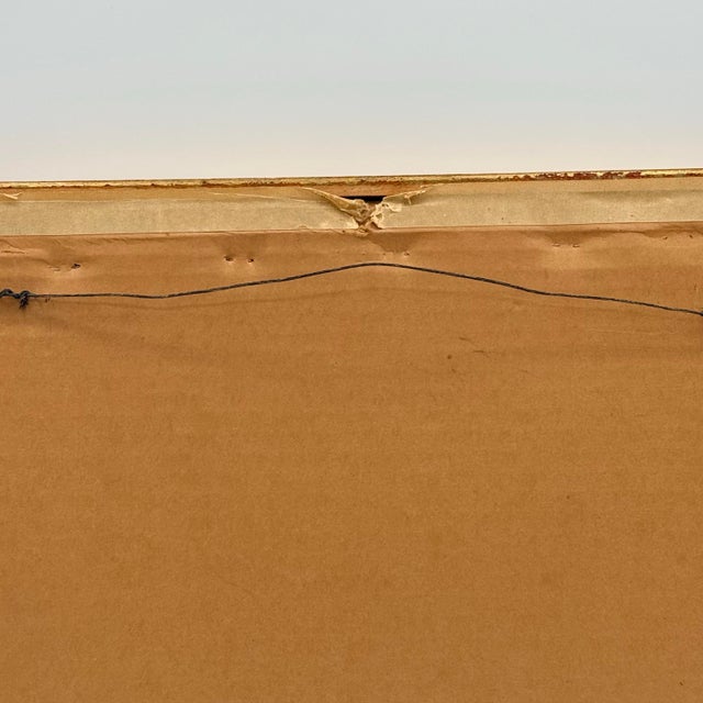 Mid-Century Framed Paris Opera Night Scene Print, Café De La Paix, 1960s For Sale - Image 9 of 10