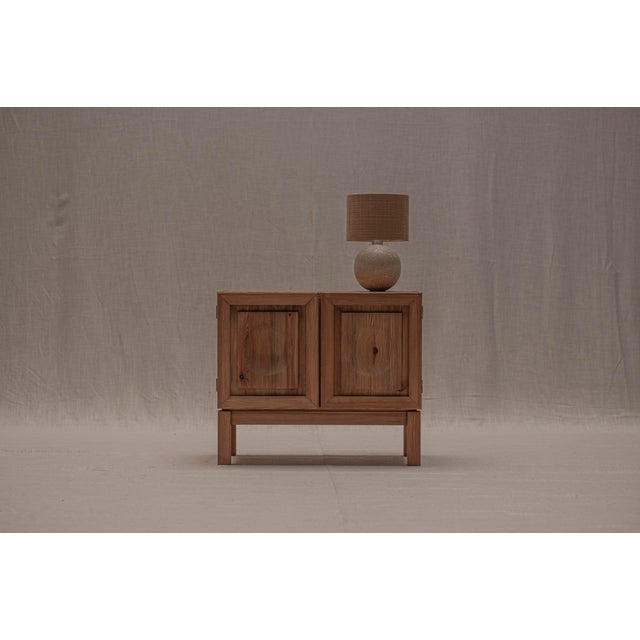 Brutalist Two-Door Sideboard, 1970s For Sale - Image 12 of 12