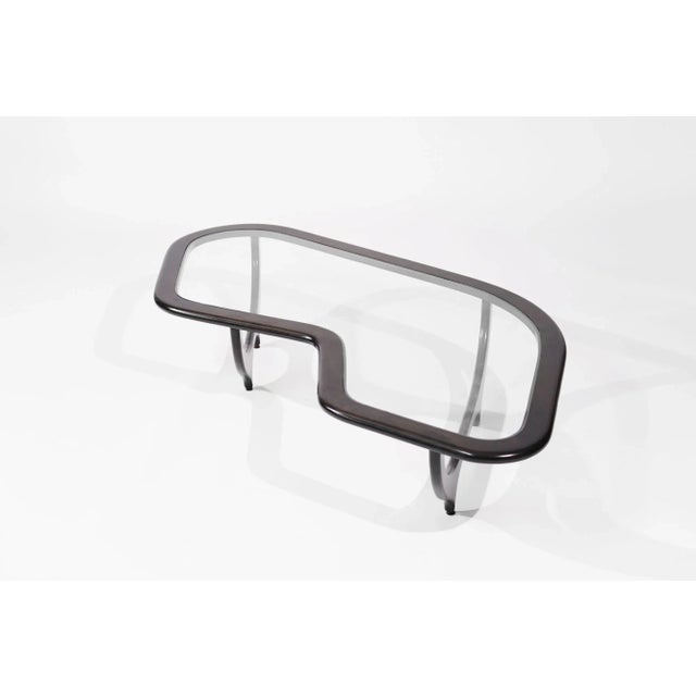 Contour Coffee Table in Espresso by Stamford Modern For Sale - Image 4 of 16