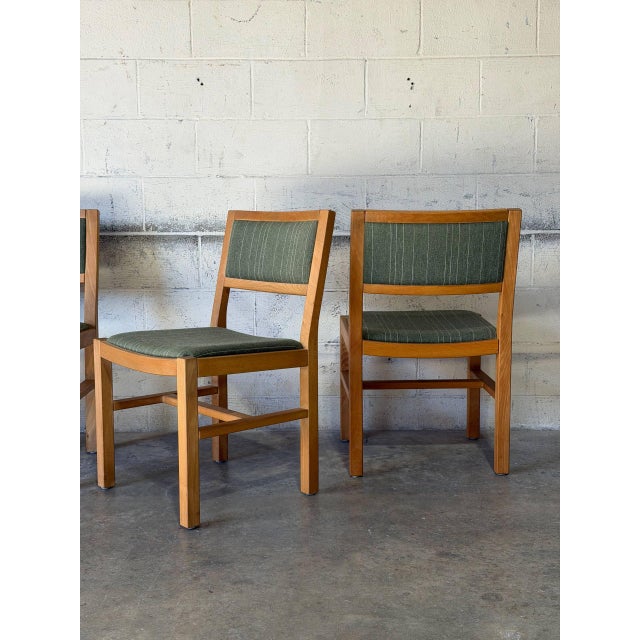 Vamdrup Stolefabrik Dining Chairs Set of 4 Oak Mid-Century Modern 1960s For Sale In Los Angeles - Image 6 of 13