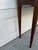 Wood Late 20th Century L. Hitchcock Federal Style Wood Console Table With Brass Gallery and Single Drawer For Sale - Image 7 of 12