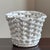 Mid 20th Century Mid-20th Century Italian Basketweave Ceramic Cachepot For Sale - Image 5 of 18