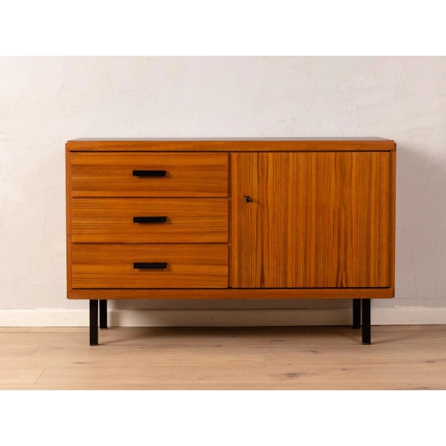 Black Vintage Chest of Drawers, 1960s For Sale - Image 8 of 8