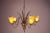 Modern Hollywood Regency Italian Chandelier, 1970s For Sale - Image 3 of 12