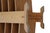 20th Century MCM Handcrafted Blonde Wood Magazine Tree For Sale - Image 18 of 18