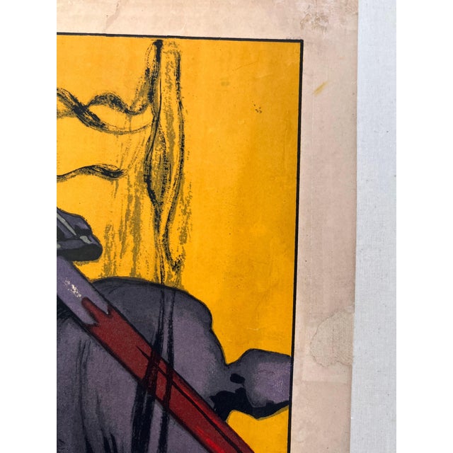 Paper WW1 Original Poster Beat Back the Hun with Liberty Bonds by Frederick Strothmann, 1918 For Sale - Image 7 of 11