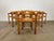 This exceptional set of six dining chairs was designed by Rainer Daumiller, a German-born designer closely associated with...