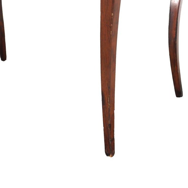 Antique French Louis XIV Inlaid Rosewood & Ormolu Lady’s Desk C1890 For Sale - Image 4 of 17