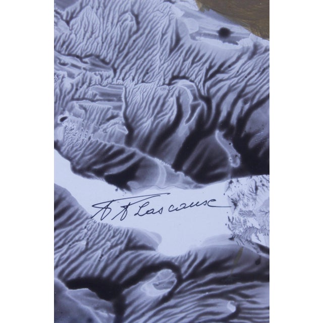 Nicole Noailles Lascaux, Lyrical Abstraction, Mixed Media on Paper, 1970s For Sale - Image 3 of 12