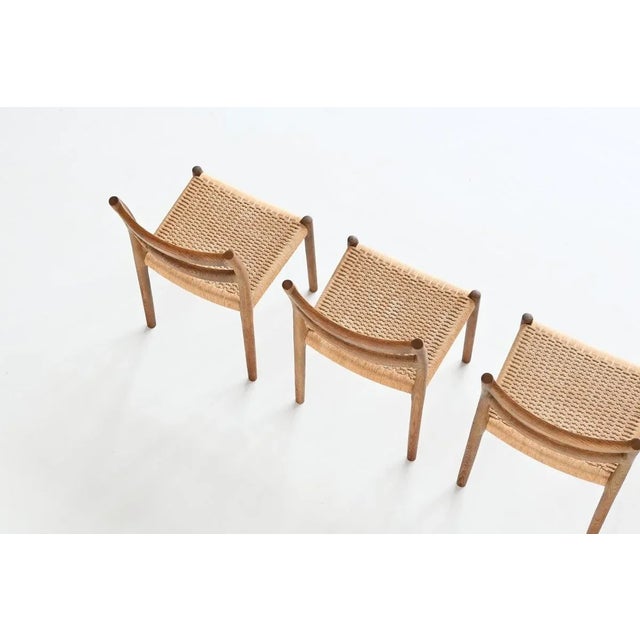 Scandinavian Teak Dining Chairs by Niels O. Møller for J.L. Møllers Denmark, 1950s, Set of 4, in Flawless conditions....