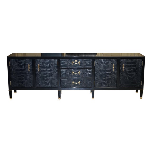Brook Street Chest of Drawers Sideboard in Alligator Leather from Ralph Lauren For Sale