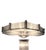 Atelier Petitot Mid 20th Century Petitot Monumental 53" Ht Pair of French Modernist Sconces Glass Rod & Nickel Bronze For Sale - Image 4 of 16