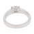 Vintage Gia 0.80 East West Old Mine Cut Diamond Platinum Engagement Ring, Size 6 For Sale In Los Angeles - Image 6 of 8
