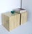 Stone Italian Travertine Marble End Tables, Pair For Sale - Image 7 of 17