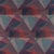 Harlequin Adaxial Fabric in Ink/Tulip/Coral - a Sample For Sale
