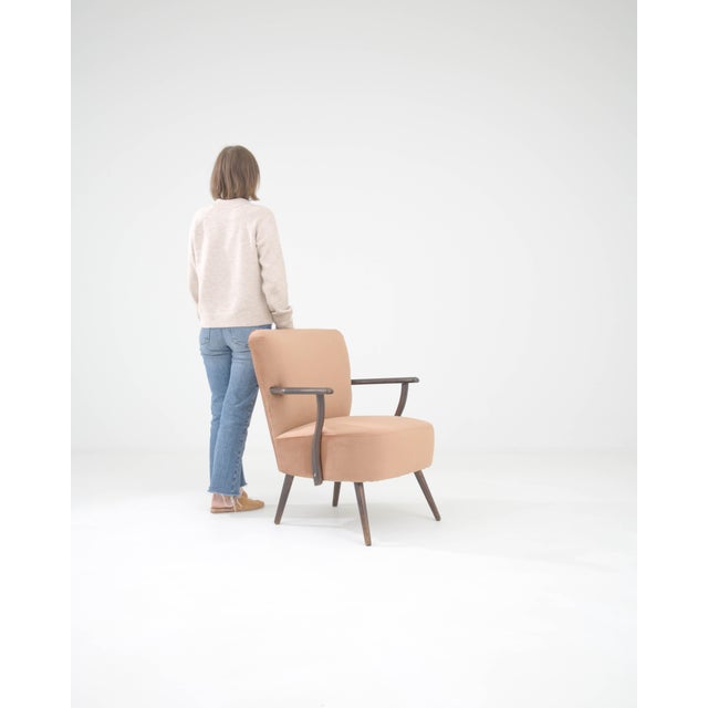 1950s 1950s Danish Upholstered Armchair For Sale - Image 5 of 18
