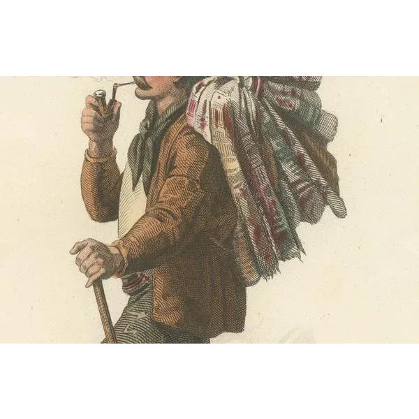 Tyrolean Rug Seller, 1853, Paper For Sale - Image 4 of 10