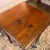 Antique Square Rustic Walnut Occasional Table For Sale - Image 9 of 11