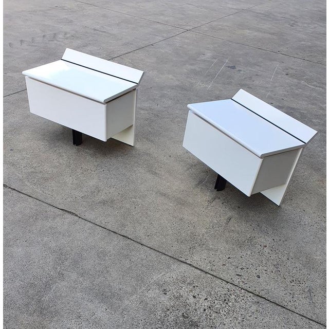 Bedside Tables by Paolo Piva for B&B Italia, Set of 2 For Sale - Image 16 of 18