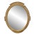 Carver's Guild Newport Oval Neoclassical Style Mirror For Sale