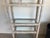 Antique White Palm Beach Whitewashed Rattan Etagere For Sale - Image 8 of 18