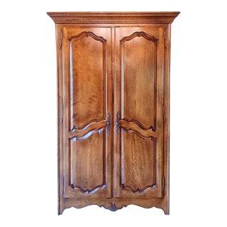 1990s French Country Armoire by Ethan Allen For Sale