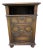 Antique Kittinger Jacobean Side Table Liquor Cabinet For Sale