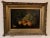 19th Century Rhode Island Still Life, Grapes and Oranges Oil Painting, Framed For Sale - Image 10 of 11